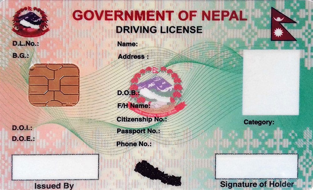 driving license
